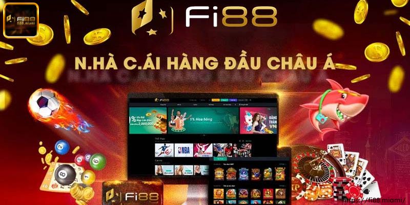 Giao diện nhà cái FI88 chất lượng